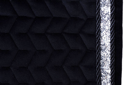 Gemini Black - Silver Diamond