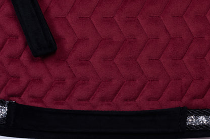 Gemini Burgund - Silver Diamond