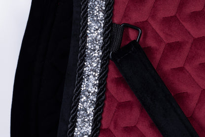 Gemini Burgund - Silver Diamond