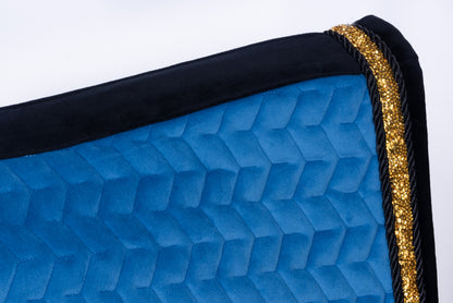 Gemini Blue - Gold Diamond