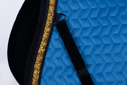 Gemini Blue - Gold Diamond