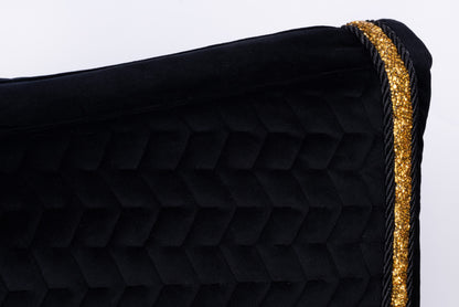 Gemini Black - Gold Diamond